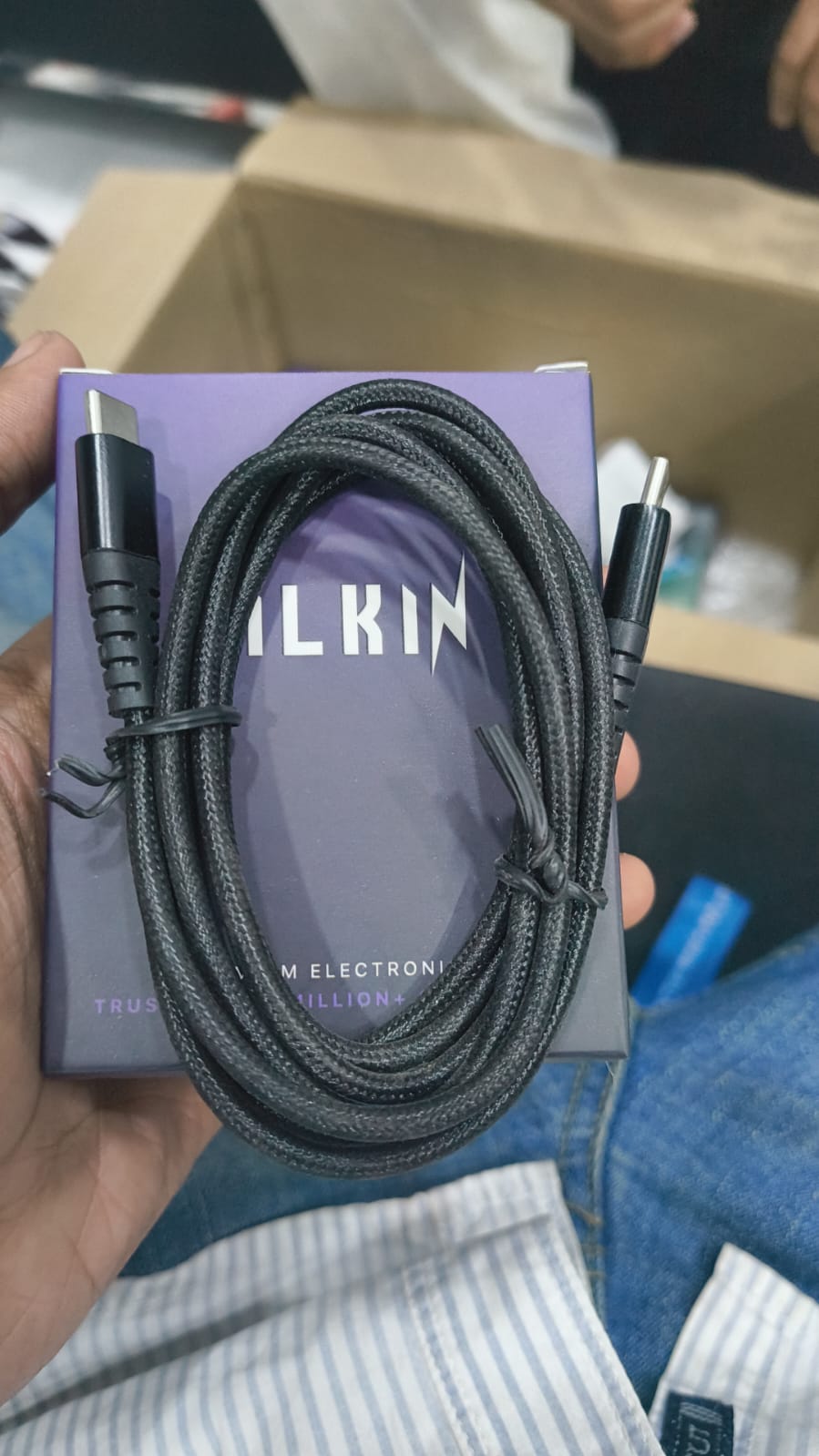 C to C Cable (Black)